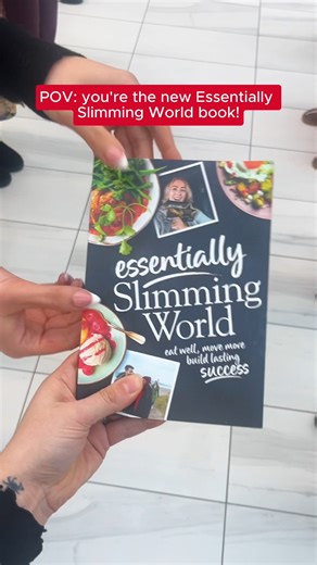 Something shiny and new is coming your way… and everyone wants a piece of it 🙌! Essentially Slimming World is here – and it’s packed with motivation, inspiration and everything else you might need for weight-loss success 💕. Who’s excited to get their copy 😝? | Slimming World