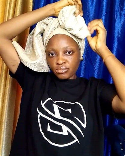gele tutorial for beginners/simple and classy #geletutorial #gelestyle #simplegele