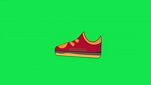 Shoe Drop Rotating Animation Green Screen Stock Footage Video (100% Royalty-free) 3680020335 | Shutterstock