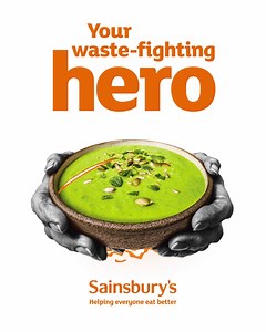 When eating better feels a little tough, look to the waste-fighting hero on your hob. 🍵 This thrifty and nifty pea and leek soup is the master at combating food wastage. 💪 http://spr.ly/6189KzWHV #HelpingEveryoneEatBetter | Sainsbury's