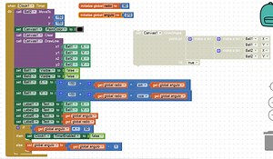 How can animate a ball rotating 180 degrees like a half circle?