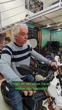 Elektromos motorozás: kezdjük a nulláról! Talaria Komodo Alapok I: Indítás & Fokozatok