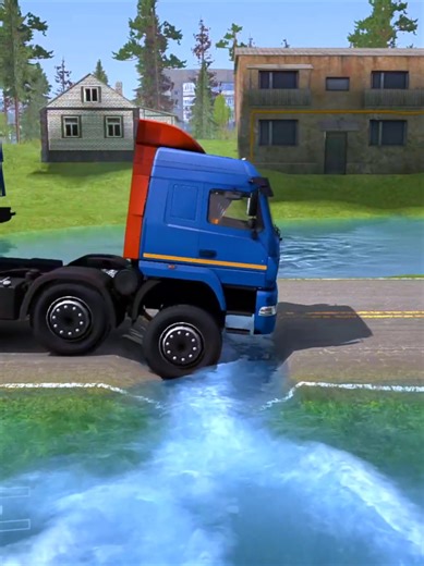 Spinning tires muddy Mercedes simulation game good Part177#spintires #mudrunner