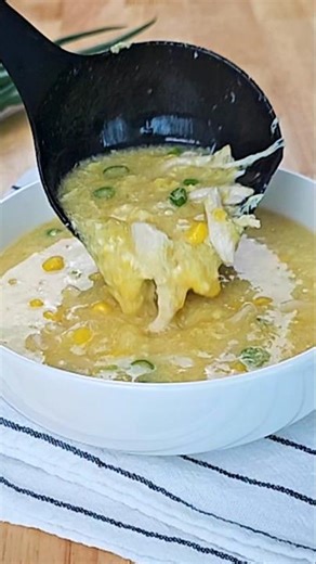 Easy homemade Chicken and Sweet Corn soup recipe! A quick 20-min recipe for beginners