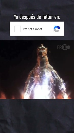 Yo después de FALLAR en el CAPTCHA