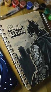 Batman Drawing From Dark Knight Art#shorts