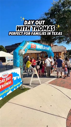 🚂💙 All aboard for the ultimate family day! We got to go spend a Day Out With Thomas: The Party Tour! We had an amazing time taking a real train ride with Thomas, enjoying live entertainment, photo ops, games, and more! Use code THETEXASFAMILY for $2 off tickets This is a perfect event for kids who love trains & parents who love making memories! 🎟️ Tickets sell fast! Grab yours early before ride times sell out! @thomasandfriends 📍 @grapevinevintagerailroad 707 S Main St, Grapevine, TX 📅 Octo
