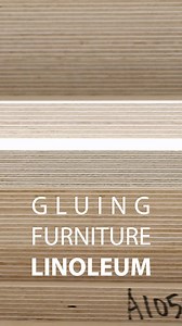 How to glue Forbo Furniture Linoleum? Our Furniture Linoleum can be applied easily on all common materials such as MDF, chipboard and Plywood as well as steel or composite materials.​ Making it a trusted choice for designers and furniture makers. #furniturelinoleum #sustainableInteriors #furnituredesign #forboforfurniture #howtovideo | Forbo Flooring Systems