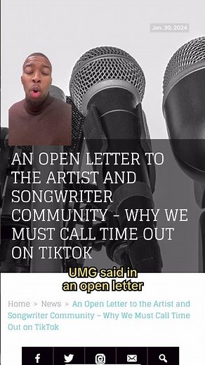 Why were these songs suddenly pulled off TikTok?