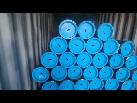 12-inch Pipes container loading