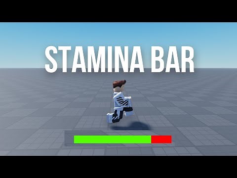 How To Make a Stamina Bar | Roblox Studio