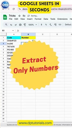 Extract Only Numbers from Mixed Text
