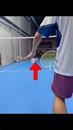 4 ways for doubles serve ! #badminton #badmintontutorial