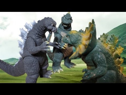 Godzilla vs Gomess vs Jirass