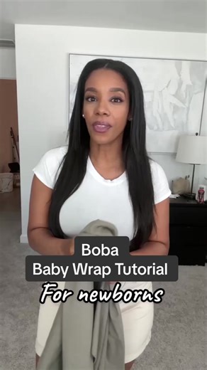Baby Wrap Carrier Tutorial for Newborns