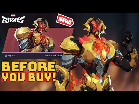 Ultron X-TRON Skin Showcase | Before You Buy - Marvel Rivals