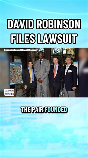 David Robinson Sues Former Business Partner for Alleged Fraud
