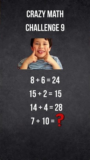 This Math Puzzle Will Blow Your Mind! 🤯Crazy Math Challenge 9