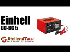 Einhell CC-BC 5 - Redresor auto, - W, 12 V, 3.5-5 A - Prezentare completa&Test in sarcina