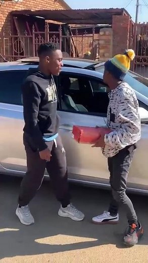 Mfundo vilakazi in his kasi and his new car✌️