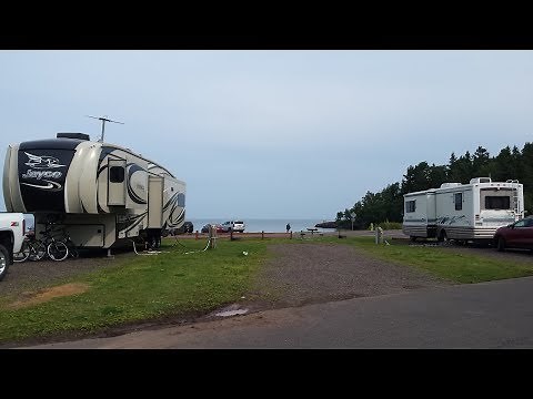 Two Harbors Minnesota (Burlington Bay) ~ Campground Review