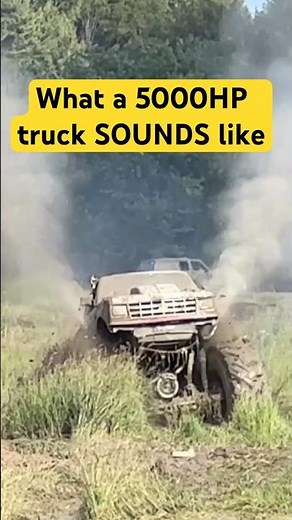 Swamped in a 5000hp Mud Truck