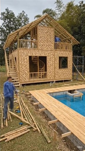 From Abandoned Concrete Shell to Luxury Glass Tower in the Forest 😱#luxuryliving #LuxuryApartment