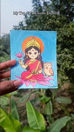Cute God Drawing #youtubeshorts #shorts #cutedrawing