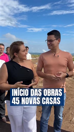 Késia Alcântara Soares | 🏗️ OBRA INICIADA! 🏠 Ontem estivemos ao lado do nosso deputado federal @yurydoparedao para acompanhar o início das obras da construção das... | Instagram
