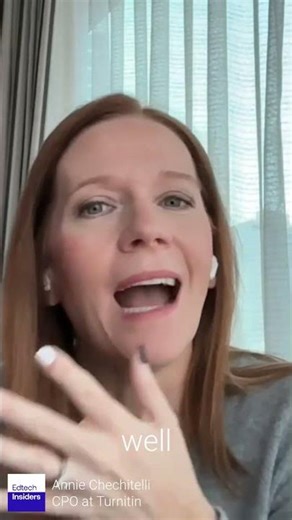 Annie Chechitelli, CPO at Turnitin