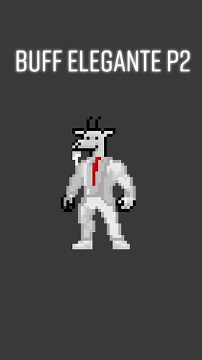 Buff Elegante Pixel Art PFP - Paraapixel Art