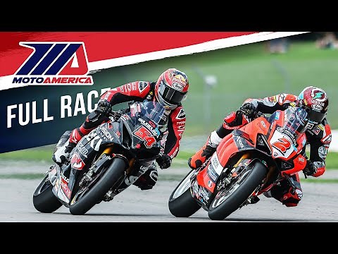 MotoAmerica Medallia Superbike Race 1 at Alabama 2023