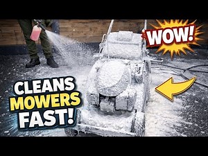 BEST WAY To Clean Your Petrol Mower Like New