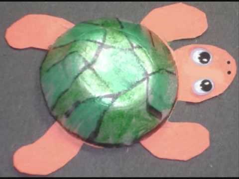 Cómo hacer una tortuga con un carton de huevos - manualidadesconninos