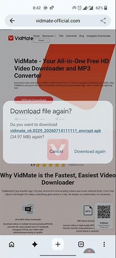 VidMate Download Kaise Kare 😱 | Latest Original APK 2026 | Full Installation Guide (Hindi) VidMate