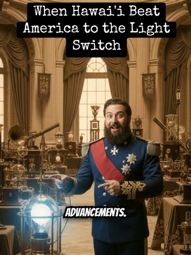 When Hawai'i Beat America to the Light Switch Hawaiian Sovereignty Kanaka Maoli Suppressed History Occupied Hawai'i Hawaiian Culture Hidden Hawai'i King Kalākaua Thomas Edison Electricity in Hawai'i 'Iolani Palace Illuminated #sovereignhawaii #iolanipalace #HawaiianCulture #kingkalakaua #hiddenhistory