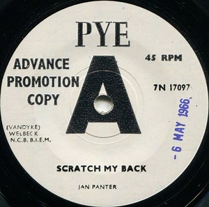 Jan Panter - Scratch My Back
