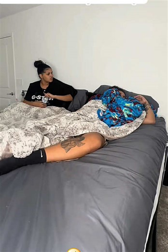 Saying another girl name in my sleep to see her reaction 😂😂#couple #funnyprank #usa #funnyvideos😂 #couplegoals