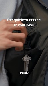 Introducing Utility Clip: the quickest and easiest way to access your keys. Hook the Clip onto a belt loop or bag, then detach your keys using the Fidlock® magnetic quick-release system. A two year warranty and 30-day money back guarantee is included on all Orbitkey products. | Orbitkey