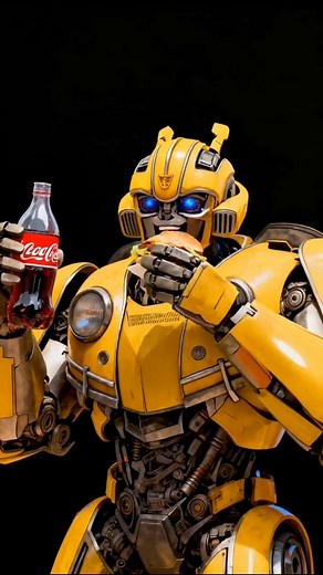 39 reactions | When Cybertronians feel hungry…  #transformers #bumblebee #AI | Angels Holiday | Facebook