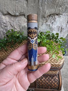 Beaded Needle Case Pattern - Beauty and the Beast - Etsy