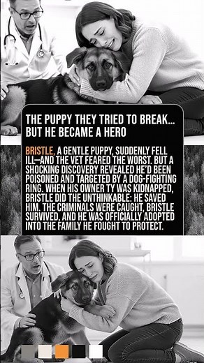 The Puppy They Tried to Break… But He Became a Hero