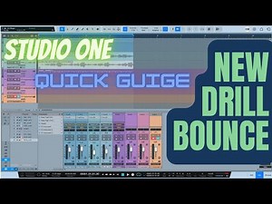 "How to Make a Drill Bounce Beat in Studio One (Nathan Type Beat Tutorial)" 🎵🔥