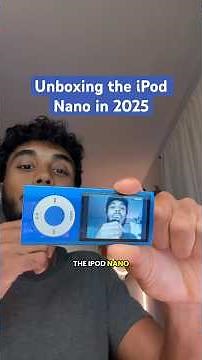 Unboxing the 5th gen iPod NANO 😳#ipod #apple #tech