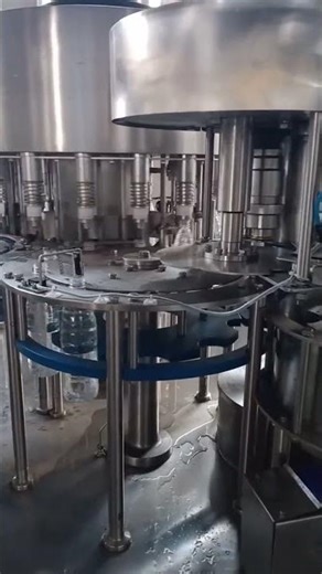 Rotary pure water bottle filling machine