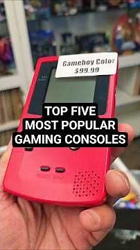 TOP 5 MOST POPULAR GAMING CONSOLES #top5 #mostpopular #gaming #consoles #videogames #games #ps5 #fyp