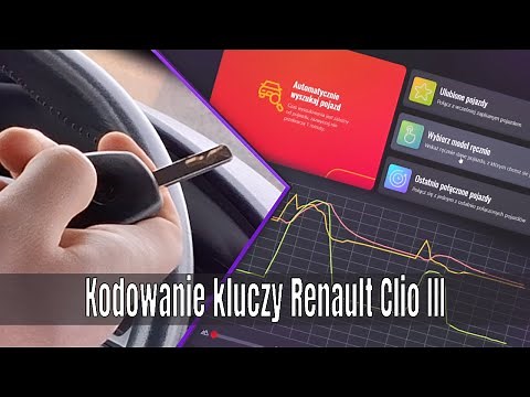 Kodowanie kluczy oraz pilota w Renault Clio 3/Master II