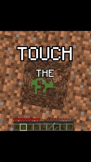 MINECRAFT but I cant touch GREEN