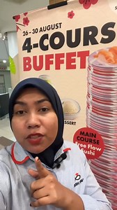 Weyy.. Sushi King ada 4-course sushi buffet! 🍣🎉 Jom treat yourself to a complete meal featuring unlimited sushi, drinks, and desserts*. Don’t say we bojio! Only from 26 - 30 August 2024. *1 serving per person for drink, dessert and appetizer except for the refillable Shizuoka Cha. #SushiKing #SushiKingMY | Sushi King
