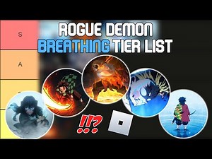 Best Breathing in Rogue Demon? | Roblox Tier List
